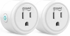 Gosund 2 Pcs Smart Life WiFi Plug Remote Control Timer Works With Alexa Google