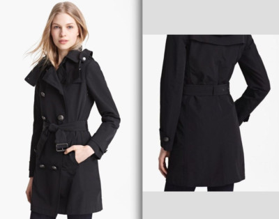 burberry double breasted wool coat