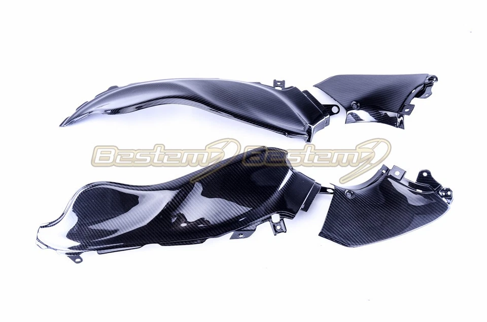 2008-2017 Hayabusa 碳纤维背心侧盖装饰整流仪表板斜纹布 — 第 2/4 张图片