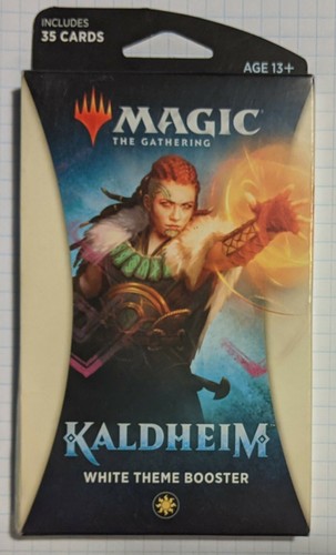 MTG Kaldheim White Theme Booster Pack 35 Cards Factory Sealed