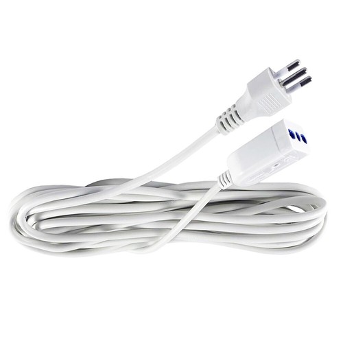 Prolunga Elettrica 10 metri con Presa Bipasso 10/16A fino a 1500W e 150V - Foto 3 di 4