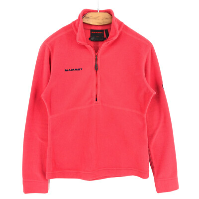 MAMMUT Damen 1/4 Zip High Neck Tecnopile Pullover Fleece Größe S