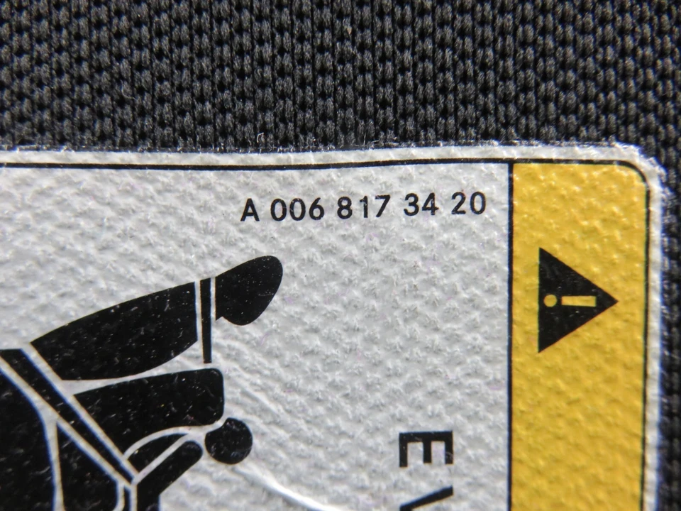 Parasol pasajero delantero derecho Mercedes Benz S550 negro 14 17 A2228100710 OEM Foto 3 de 4