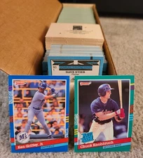 1991 Donruss Baseball Card Singles - Complete Your Set 601-770 + Stargell Puzzle