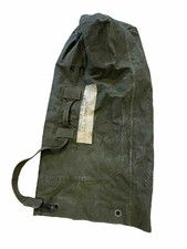 WWII US Army Canvas Duffel Bag Vet Named Numbered Stencil Dated 1940s USA