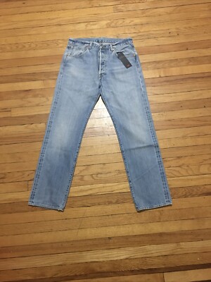 Levi's x JJJJound 501 '93 Jean Light Blue Mens Size 32/32