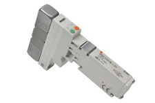 SMC solenoid valve VQC1201N-51, 5/2, valve, dbl sol, plug-in