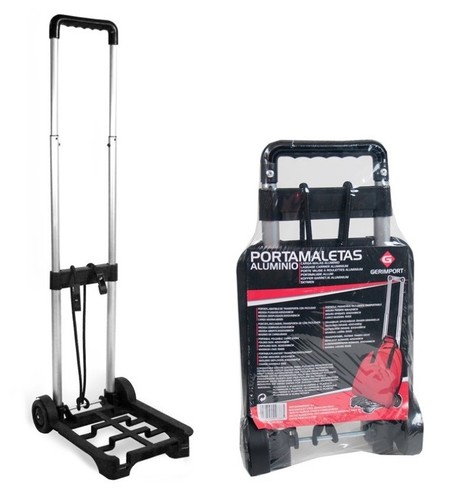 Carro Porta Maletas Equipaje Embalaje Camping Carrito de Mano de Aluminio |  eBay