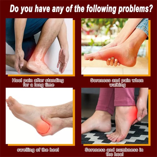 Heel Spur Foot Swelling Ointment Feet Care Tool Achilles Tendon Bone Joint 1/3/5 - Picture 6 of 10