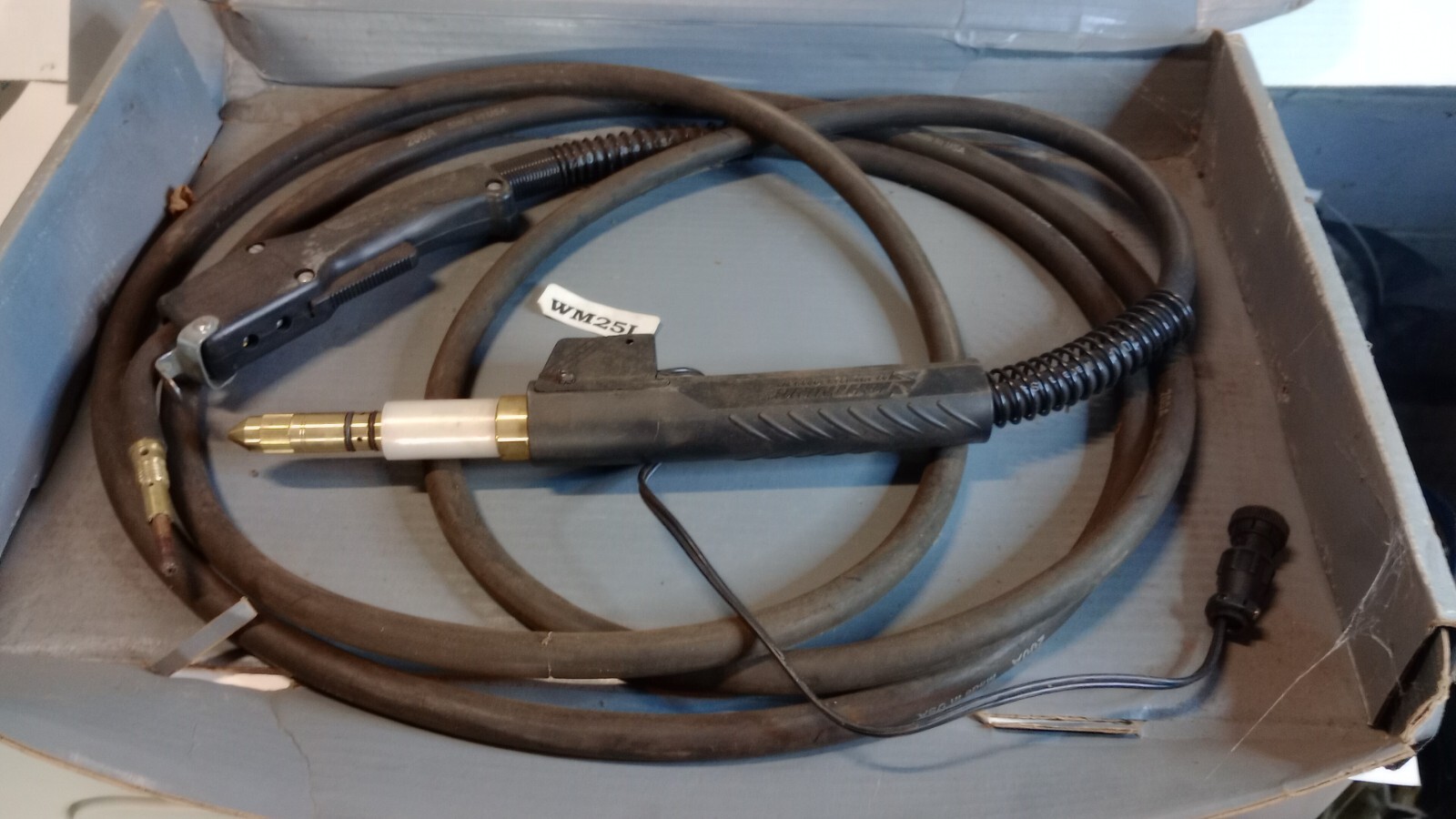 Tweco 400 Amp Weldskill MIG Gun Model WM400M153545 15' Cable Read