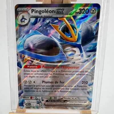 Pingoléon EX 070/094 🇫🇷 Carte Pokémon ME02 Flammes Fantasmagoriques Méga ME2 - Photo 1/4