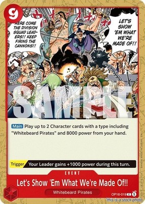 One Piece Card Game- Let's Show 'Em What We're Made Of!! [(OP16) - OP16-019] ...