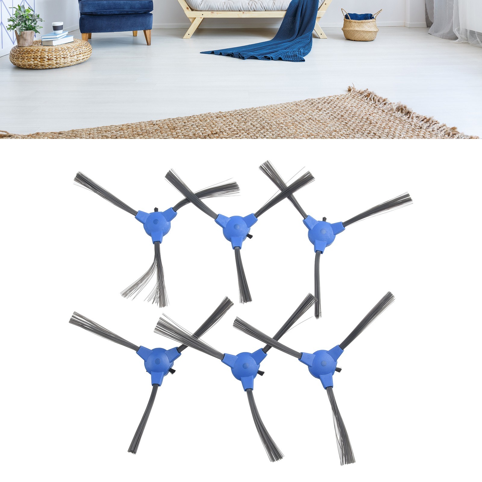 6Pcs Side brush Vacuum Cleaner Spare Parts Replacement Tools High quality