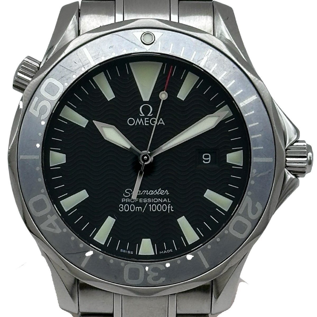 OMEGA Seamaster Professional Black Stainless Steel