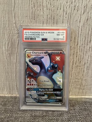 Pokémon 2019 Charizard GX SV49/SV94 Hidden Fates Shiny Holo Rare