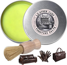 Leather Repair Balm for Polisher, Conditioner and Restorer, 5.4Oz Wood