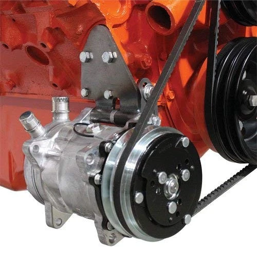 Vintage Air 15541-VCB Steel-eez Low-Mount Compressor Bracket Fits Chevy Small Bl - Image 2 of 2