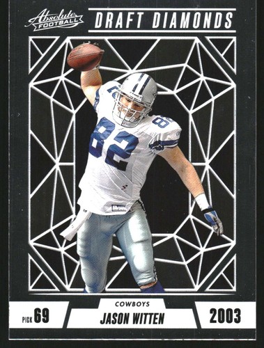 2024 Panini Absolute Football Jason Witten #DD-JWN PSA 10