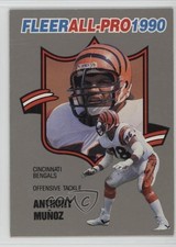 1990 Fleer All-Pro Anthony Munoz #8 HOF 1oa8