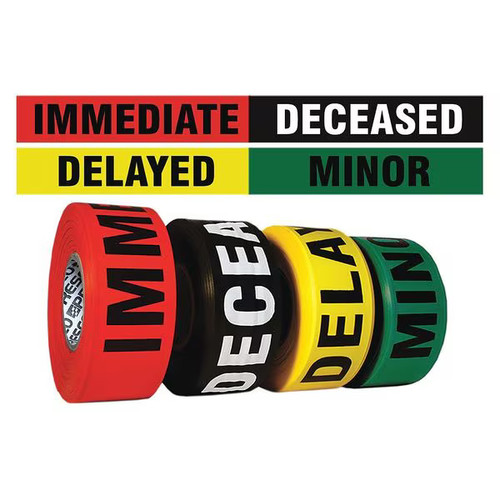 Nastro Bandiera, Deceduto, Ritardato, Immediato, Minore, Nero, Verde, Rosso, Giallo, 1