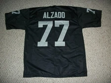 LYLE ALZADO Unsigned Custom LA Sewn New Football Jersey Sizes S-3XL Black/White