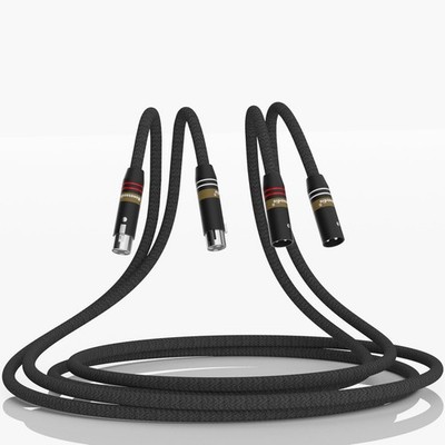 17AWG Audiophile XLR Cable XLR Balanced Audio Cable OFC Copper Silver Plated ...