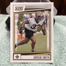 2022 Panini Score 311 Abram Smith Rookie Football Card . rookie card picture