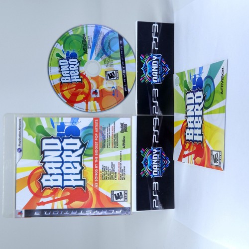 Jeu Band Hero PS3 - Avec Guitare ? Action, Aventure, Tous Publics, Occasion