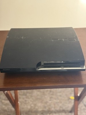 Sony PlayStation 3 PS3 Slim CECH-2501A Console Only No Cables Tested Working
