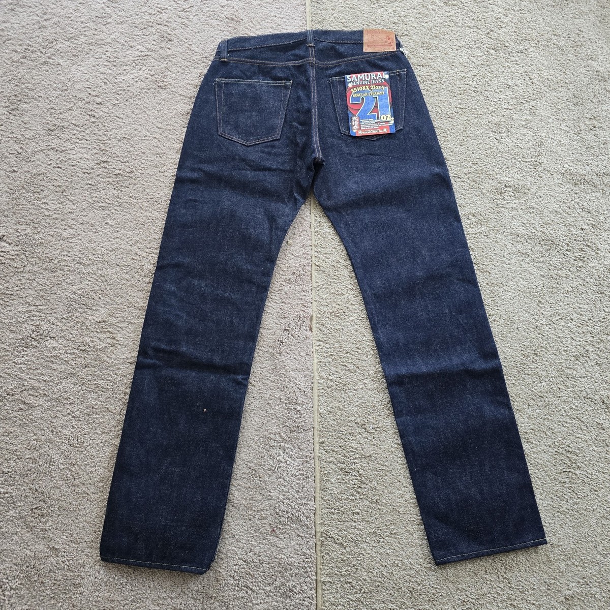 Samurai Jeans S510XX21oz Cho-Kiwami 21oz Regular Straight Non Wash