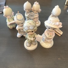 Precious Moments Collection Lot Of 6 Used In Great Condition No Boxes