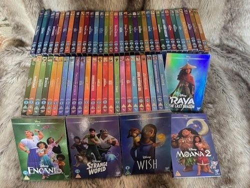 Walt Disney Pixar Classics (1937 - 2026) DVD Collection! With ORing Case Covers