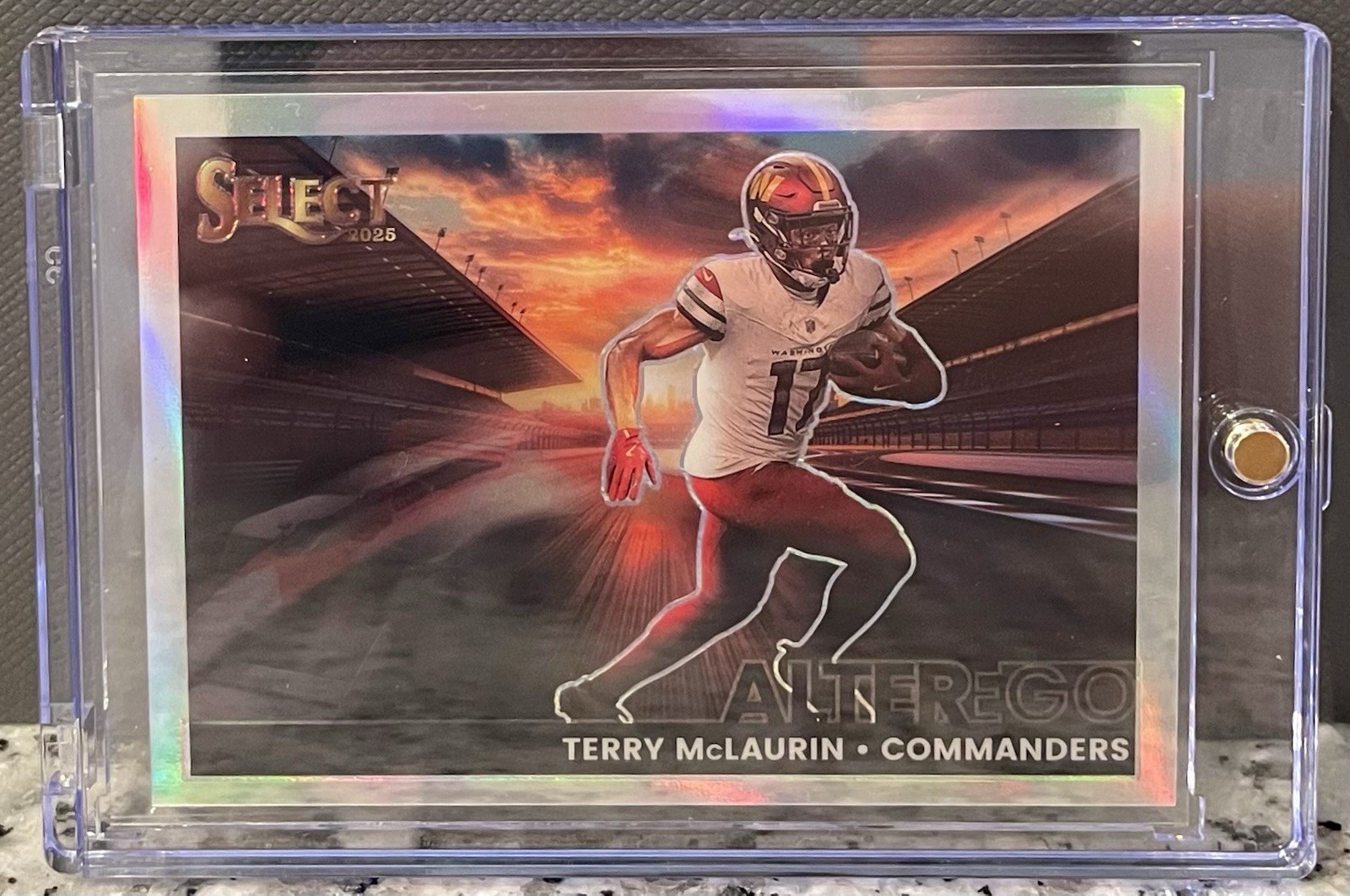 2025 Panini Select Terry Mclaurin #12 Alter Ego Commanders Ssp