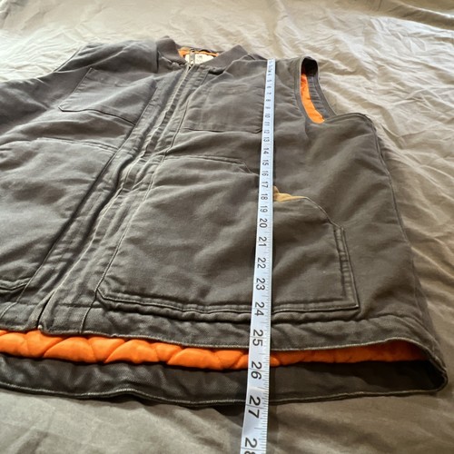Legendary Whitetails Hunting Vest Size Large Grey/orange - Picture 11 of 22