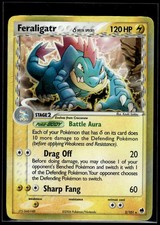 Pokemon Feraligatr Δ Holofoil 2 Dragon Frontiers Rare Holo