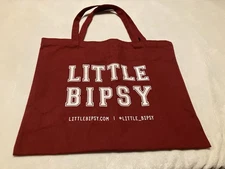 Little Bipsy Maroon Tote Bag One Size