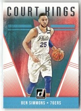 2018-19 DONRUSS #2 BEN SIMMONS COURT KINGS PHILADELPHIA 76ERS