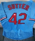 Bruce Sutter Autographed St. Louis Cardinals Baseball Jersey JSA Certified