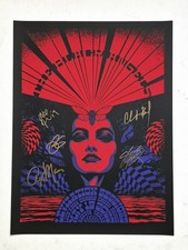 The Black Angels SIGNED Poster VARIANT LEVITATION Sessions 2022 Austin TX UV INK