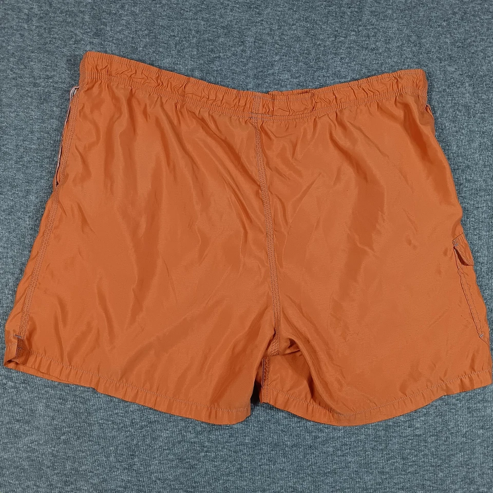 Pantalones Cortos de Natación Quiksilver Para Hombre XL Naranja Edición Plateada Malla Forrada Bañador Bolsillo Foto 2 de 4