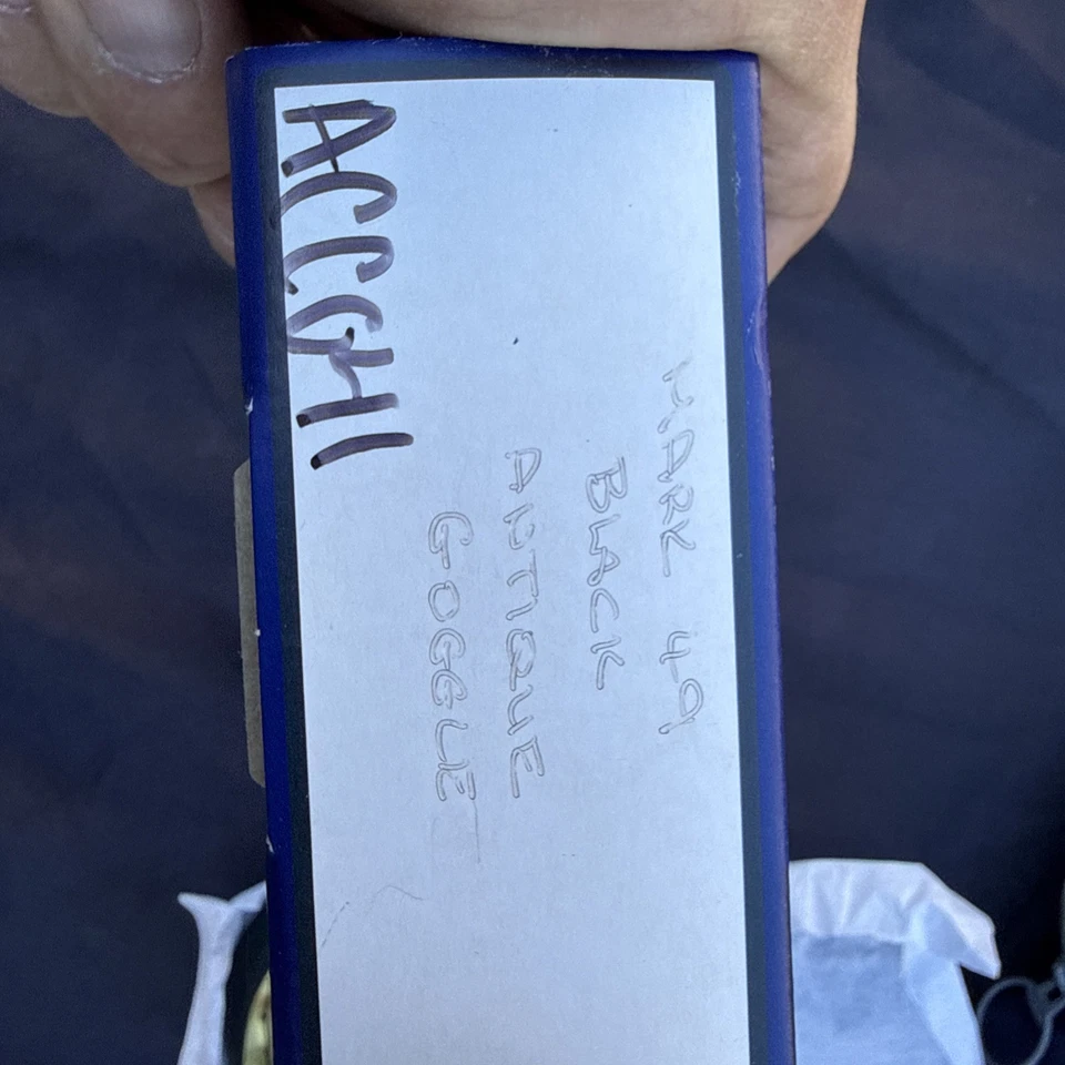 Gafas de moto Halcyon Mark 49 negras Foto 3 de 4