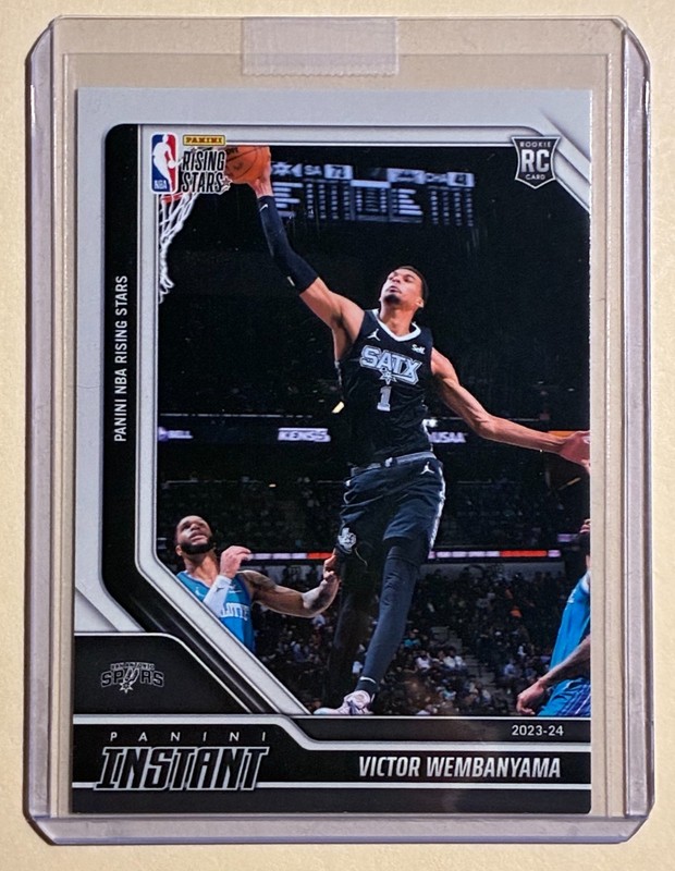Victor Wembanyama 23-24 Panini Instant NBA #347 RC Spurs (A)