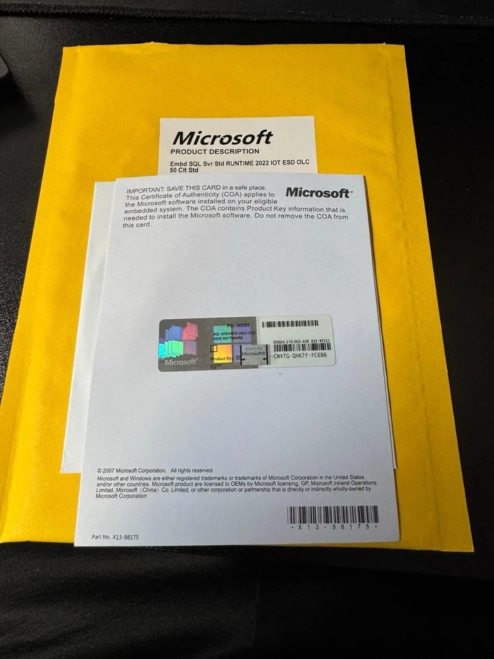 SQL Server 2022 Standard Unlimited Core + Unlimited CALs Lizenz - Bild 3 von 3