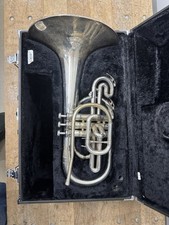 Yamaha YMP-204M Marching Mellophone - Silver-plated Patterson Hornworks Leadpipe