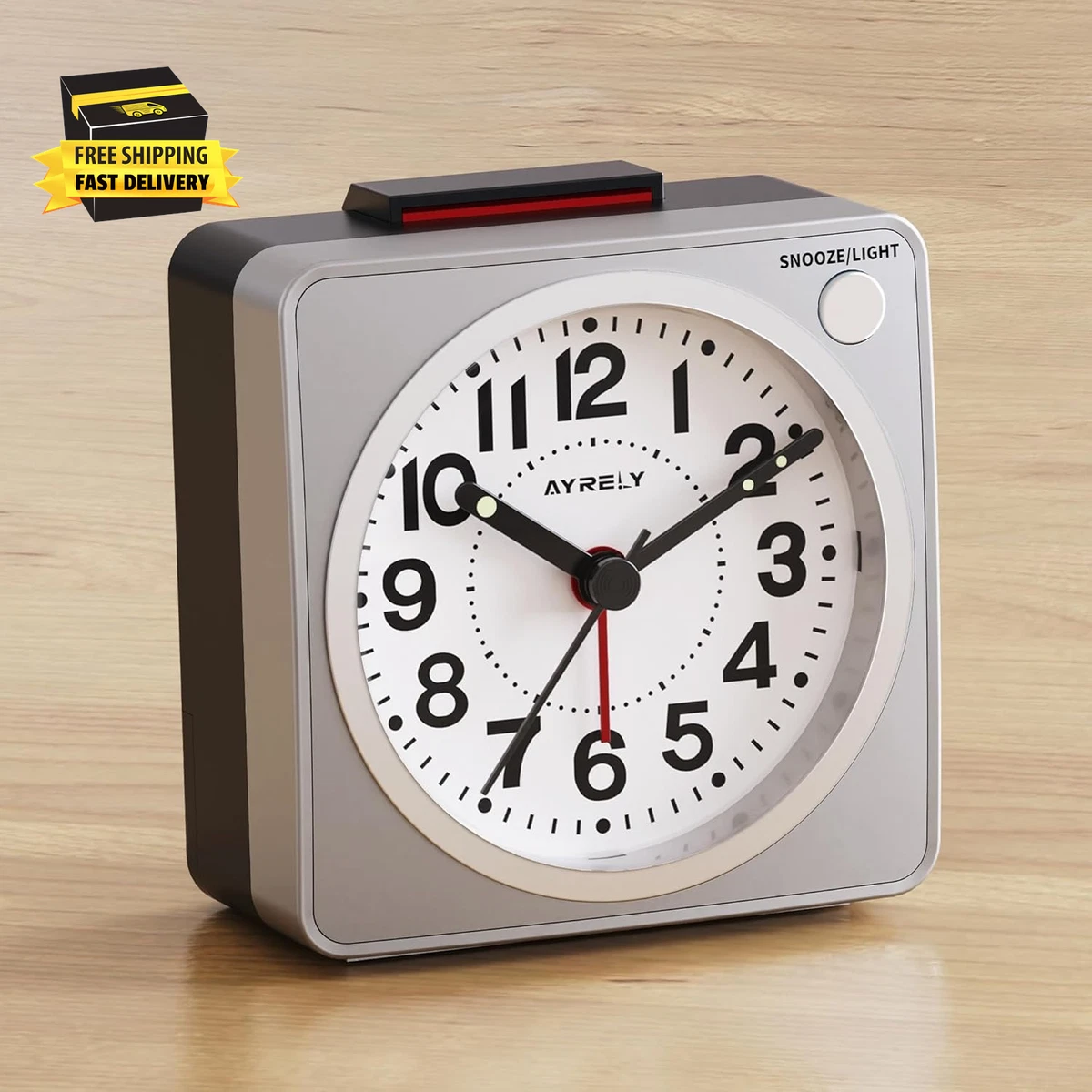 Analog Travel Alarm Clocks & Clock Radios for sale | eBay