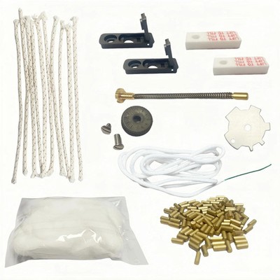 Lighter Repair Kit，Flint and Wick Set Compatible with Zippo Lighters,Flint Stone