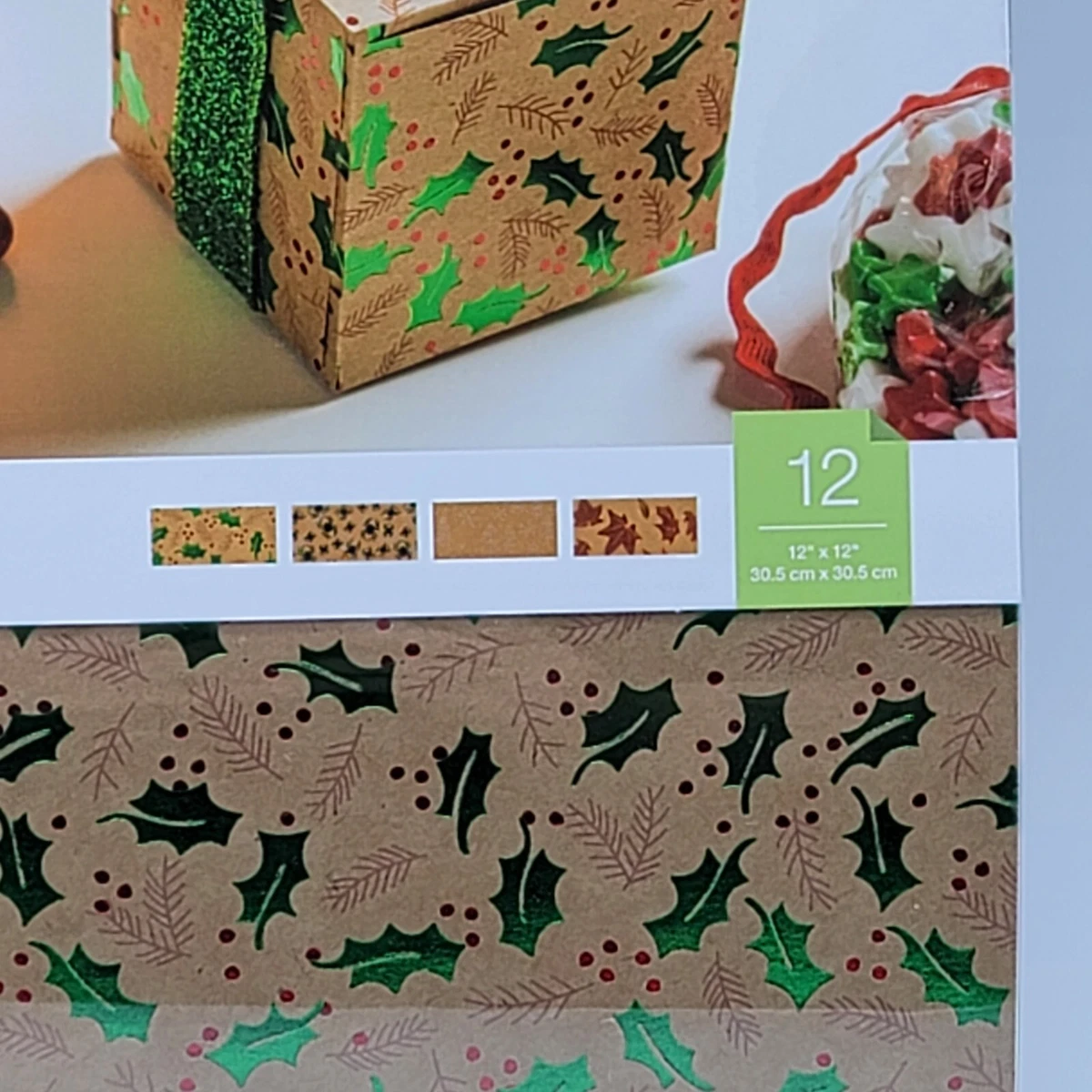 Cricut 30 12x12 Kraft Board Foil Sampler Sheets, Jewels, Cricut Kraft Board