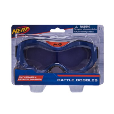 Nerf Battle Goggles Brille NEU Stay Prepared For Battle Weihnachtsgeschenk blau