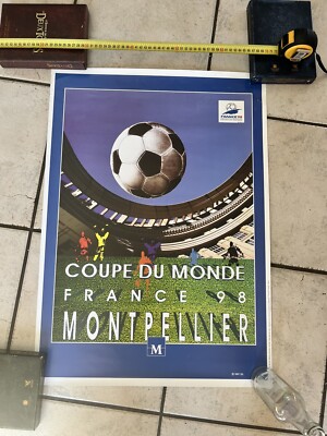 Affiche Coupe Du Monde France 98 - World Cup 1998, Maison De La France