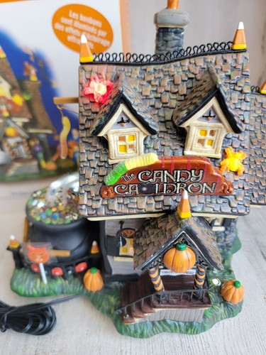 DEPT 56 54609 Der Süßigkeitenkessel Schneedorf Halloween Zubehör - Bild 4 von 12